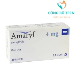 Co Amaryl 2mg/500mg Sanofi - Thuốc điều trị đái tháo đường hiệu quả
